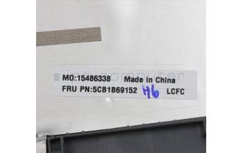 Lenovo 5CB1B69152 Tastatur inkl. Topcase ASM_UKL82H8NFPAGBL