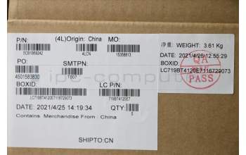 Lenovo 5CB1B69242 Tastatur inkl. TopcaseASM_NORDICL82H8NFPAGNBL