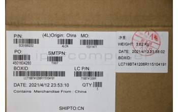 Lenovo 5CB1B69252 Tastatur inkl. TopcaseASM_UKRL82H8NFPAGNBL