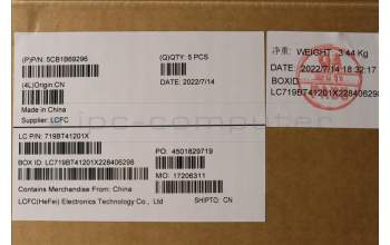 Lenovo 5CB1B69296 Tastatur inkl. TopcaseASM_FRAL82H8NFPGBNBL