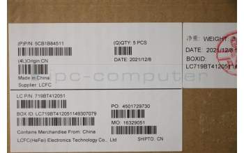 Lenovo 5CB1B84511 Tastatur inkl. Topcase ASM_HUNL82H8NFPSDBL