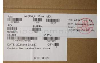 Lenovo 5CB1B84525 Tastatur inkl. Topcase ASM_UKL82H8NFPSDBL