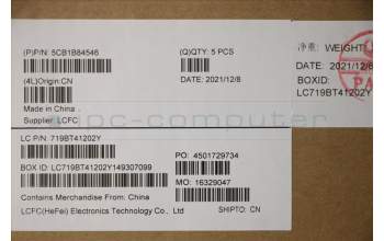 Lenovo 5CB1B84546 Tastatur inkl. TopcaseASM_HUNL82H8NFPSDNBL