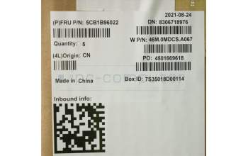 Lenovo 5CB1B96022 Tastatur inkl. Topcase schweiz W 82HV PG