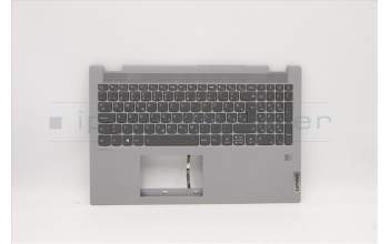 Lenovo 5CB1B96200 C-Abdeckung mit Tastatur, Slowenisch, Platingrau, Hintergrundbeleuchtung, Fingerabdruck