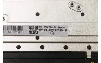Lenovo 5CB1B96253 Tastatur inkl. Topcase deutsch W 82HV BL GY