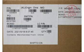 Lenovo 5CB1B96378 Tastatur inkl. Topcase ASM_BEL L82KA BK