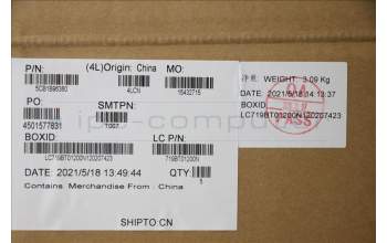 Lenovo 5CB1B96380 Tastatur inkl. Topcase ASM_EURO ENG L82KA BK