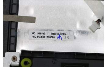Lenovo 5CB1B96386 Tastatur inkl. Topcase deutsch L82KA BK