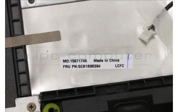 Lenovo 5CB1B96394 Tastatur inkl. Topcase ASM_LA SPA L82KA BK