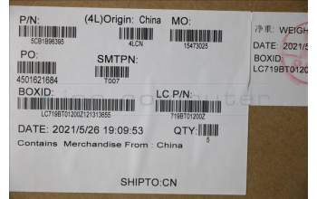 Lenovo 5CB1B96395 Tastatur inkl. Topcase ASM_NORDIC L82KA BK