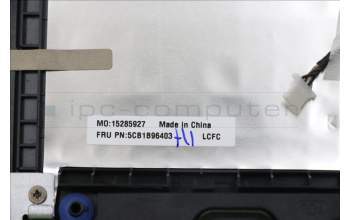 Lenovo 5CB1B96403 Tastatur inkl. Topcase ASM_TUR L82KA BK