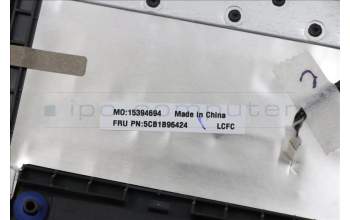 Lenovo 5CB1B96424 Tastatur inkl. Topcase ASM_KOR L82KA IG