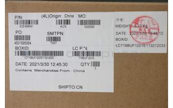 Lenovo 5CB1B96461 Tastatur inkl. Topcase ASM_HUN L82KB BK DIS