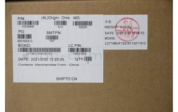 Lenovo 5CB1B96465 Tastatur inkl. Topcase ASM_KOR L82KB BK DIS