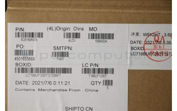 Lenovo 5CB1B96474 Tastatur inkl. Topcase ASM_THAI L82KB BK DIS