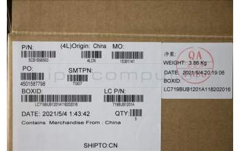 Lenovo 5CB1B96563 C-Cover with keyboard,Nordic,Fingerprint