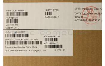 Lenovo 5CB1B96580 Tastatur inkl. Topcase ASM_FRA L82H9 FP A/BUMA