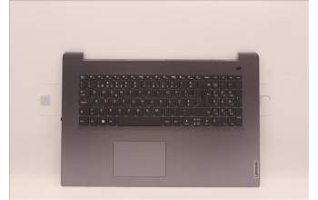 Lenovo 5CB1B96595 C-Cover with keyboard,Portuguese,Arctic Grey,FingerPrint