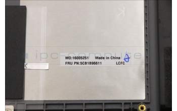 Lenovo 5CB1B96611 Tastatur inkl. Topcase ASM_FRA L82H9 FP A/GDIS