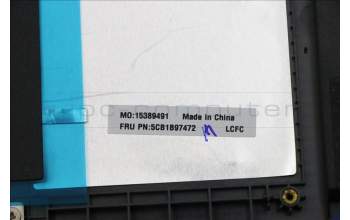 Lenovo 5CB1B97472 Tastatur inkl. Topcase ASM_NORDICL82H9FPA/GUMA