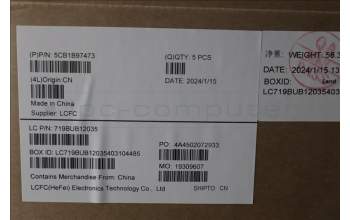 Lenovo 5CB1B97473 Tastatur inkl. Topcase ASM_POR L82H9 FP A/GUMA