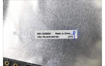 Lenovo 5CB1B97481 Tastatur inkl. Topcase ASM_UK L82H9 FP A/GUMA