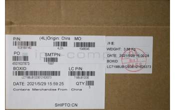 Lenovo 5CB1B97482 Tastatur inkl. TopcaseASM_EUROENGL82H9FPA/GUMA