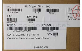 Lenovo 5CB1B97484 Tastatur inkl. TopcaseASM_CZE/SLKL82H9FPA/GUMA