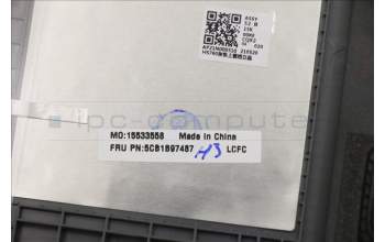 Lenovo 5CB1B97487 Tastatur inkl. Topcase ASM_BEL L82H9 FP A/GUMA