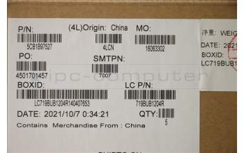 Lenovo 5CB1B97527 Tastatur inkl. Topcase ASM_ITA L82H9 NFPA/BUMA