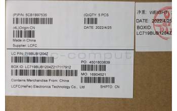 Lenovo 5CB1B97535 Tastatur inkl. Topcase ASM_POR L82H9 NFPA/BUMA