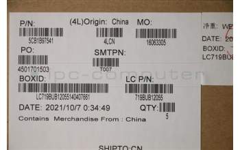 Lenovo 5CB1B97541 Tastatur inkl. Topcase ASM_THAI L82H9NFPA/BUMA