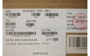 Lenovo 5CB1B97543 Tastatur inkl. Topcase ASM_UK L82H9 NFPA/BUMA