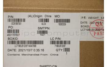 Lenovo 5CB1B97551 Tastatur inkl. Topcase ASM_FRA L82H9 NFPA/BUMA