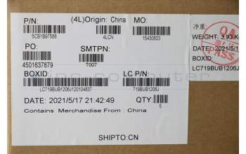 Lenovo 5CB1B97588 Tastatur inkl. Topcase ASM_JPN L82H9 NFPA/GUMA