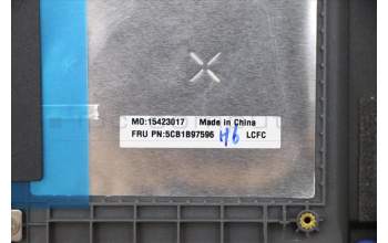 Lenovo 5CB1B97596 Tastatur inkl. TopcaseASM_NORDICL82H9NFPA/GUMA