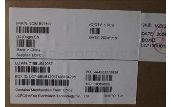 Lenovo 5CB1B97597 Tastatur inkl. Topcase ASM_POR L82H9 NFPA/GUMA