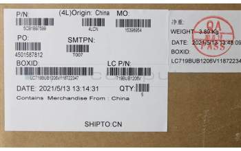 Lenovo 5CB1B97599 Tastatur inkl. Topcase ASM_SLV L82H9 NFPA/GUMA