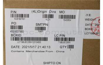 Lenovo 5CB1B97601 C-Cover with keyboard,Switzerland,Non_Fingerprint