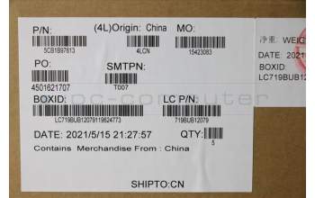 Lenovo 5CB1B97613 Tastatur inkl. Topcase ASM_FRA L82H9 NFPA/GUMA