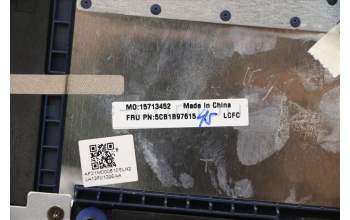 Lenovo 5CB1B97615 Tastatur inkl. Topcase ASM_ARA L82H7 AB FP BLD