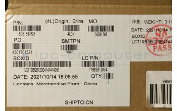 Lenovo 5CB1B97625 Tastatur inkl. Topcase deutsch L82H7 AB FP BLD