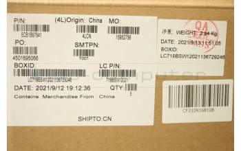 Lenovo 5CB1B97641 Tastatur inkl. Topcase ASM_TC L82H7 AB FP BL D