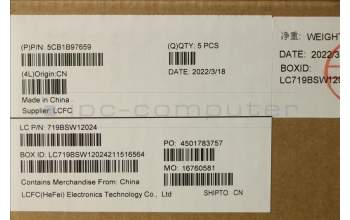 Lenovo 5CB1B97659 Tastatur inkl. Topcase ASM_FRA L82H7 AB FPNBLD