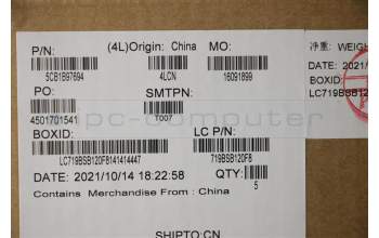 Lenovo 5CB1B97694 Tastatur inkl. Topcase ASM_ITA L82H7 AB NFPBLD