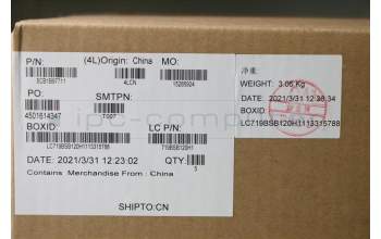 Lenovo 5CB1B97711 Tastatur inkl. Topcase ASM_UK L82H7 ABNFPNBLD