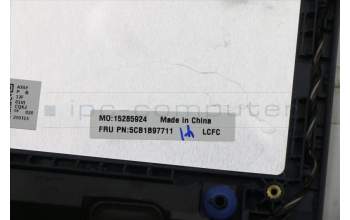 Lenovo 5CB1B97711 Tastatur inkl. Topcase ASM_UK L82H7 ABNFPNBLD