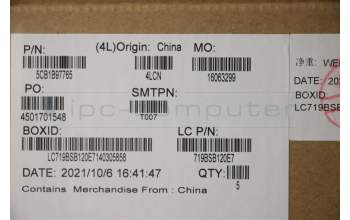 Lenovo 5CB1B97765 Tastatur inkl. Topcase ASM_THAI L82H7ABNFPNBLD