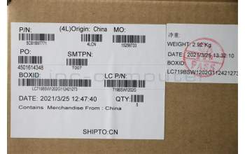 Lenovo 5CB1B97771 Tastatur inkl. Topcase ASM_RUS L82H7 ABNFPNBLD